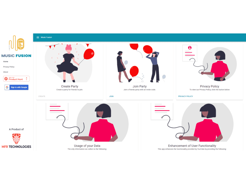 MusicFusion screenshot